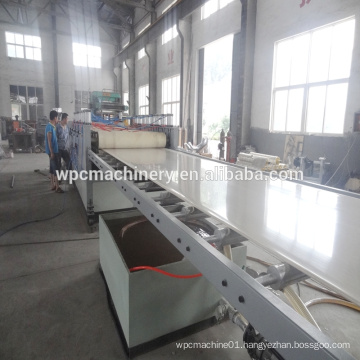 Formwork furniture board wood plastic composite wpc board production line